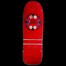 Vintage Year Unknown Santa Monica Airlines Skateboard Deck Size: 10.25” X 32”