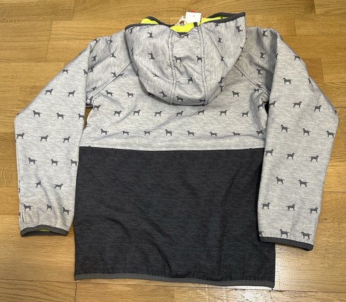 NWTS Hatley Boys Hooded Fleece Lined Dog Coat Size 10, Adorable. - Picture 5 of 9
