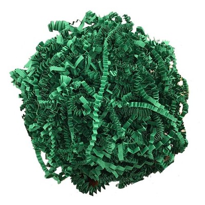 50g Crinkle Cut Paper Shred Easter Decor Gift Basket Filler Box Dark Green