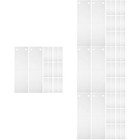 400 PCs transparente Regenschirmbeutel praktische Regenschirmbeutel