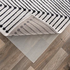 Rug Pad Cushioned Non Slip Rug Pad for Hard Surfaces Area Rug Pad 8x10 Non Skid