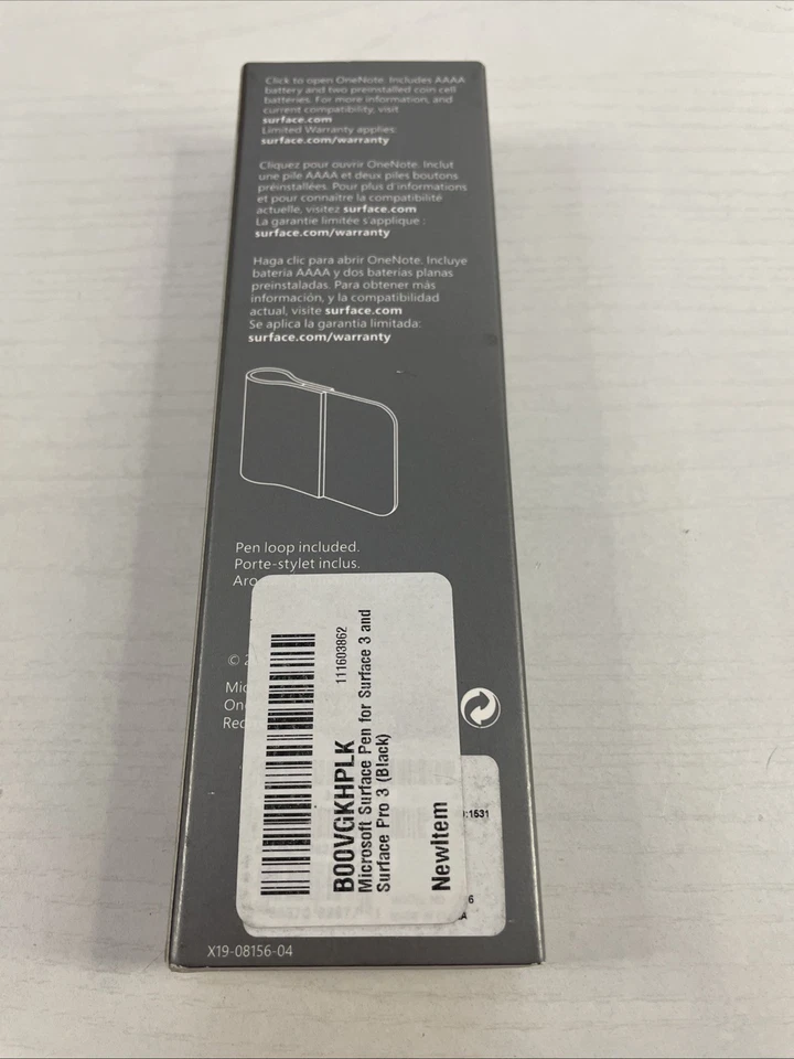 Microsoft Surface Pen 1616 Surface 3 BRAND NEW SEALED - Image 3 of 4