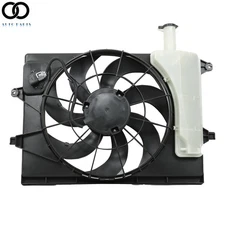 Radiator Cooling Fan Assembly For Hyundai Kona Black L4 2.0L 2018 2019 2020 2021