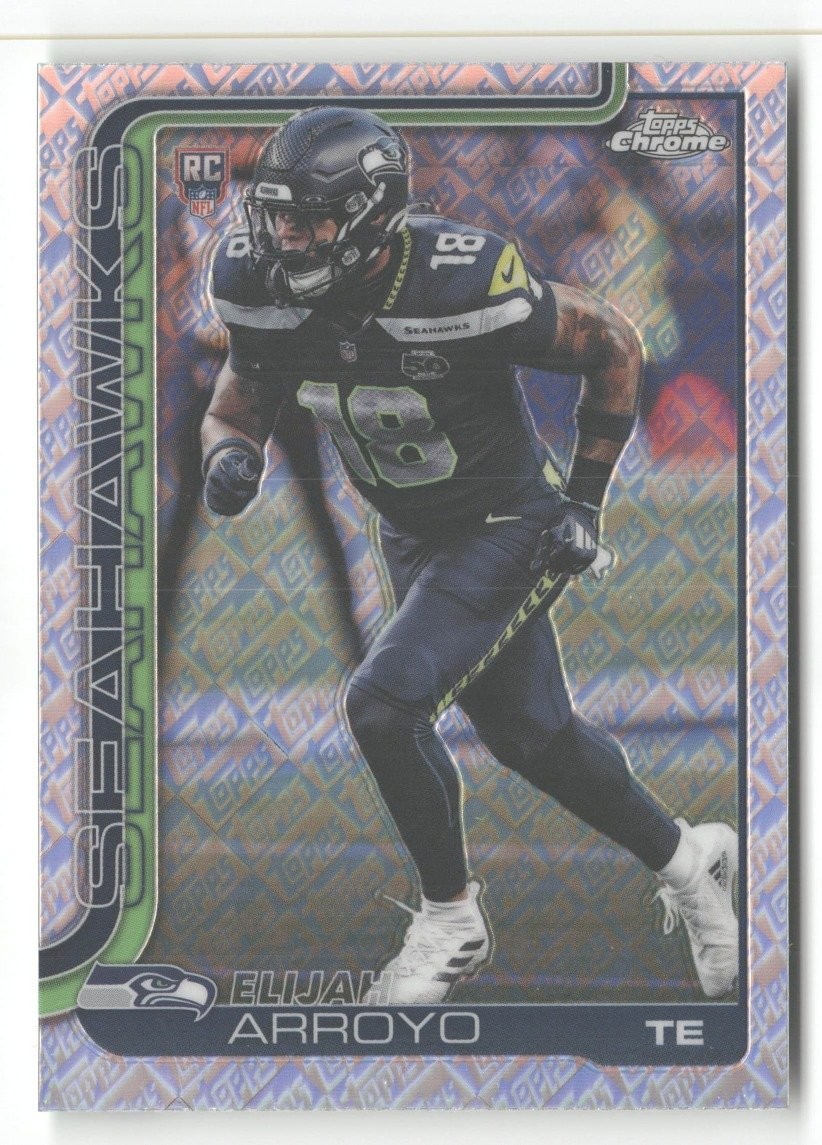 Elijah Arroyo Topps Chrome #396 Prizm Refractor