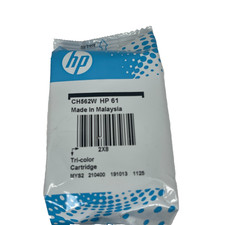 Genuine HP 61 Tri-Color Ink Cartridge CH562W Factory Sealed No Box