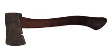 Vintage BELKNAP BLUEGRASS Hatchet Wood Handle w/ Nail Puller