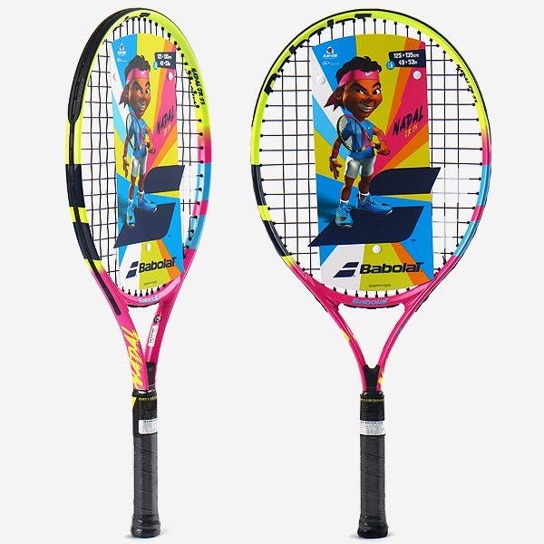 Babolat 2024 Nadal 23 Junior 100 Tennis Racket Racquet 100sq 200g 16x16 1pc NWT 28290₽
