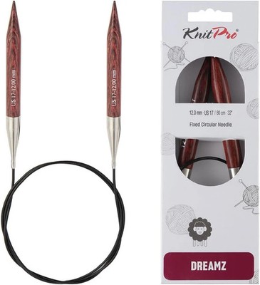 KnitPro Stricknadeln rund fest Dreamz 80 cm x 12,00 mm