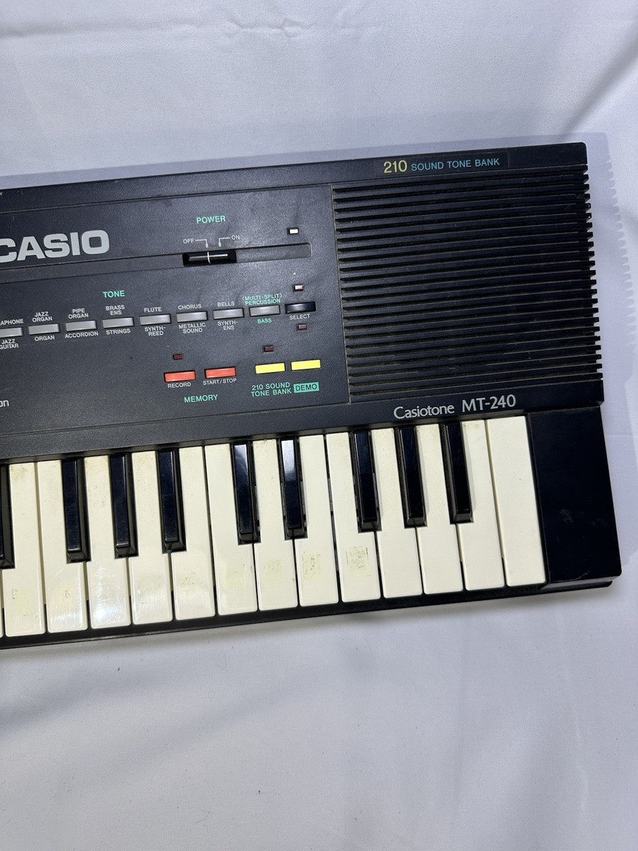 Casio Casiotone Mt-240 49 Key Electronic Keyboard Synth 210