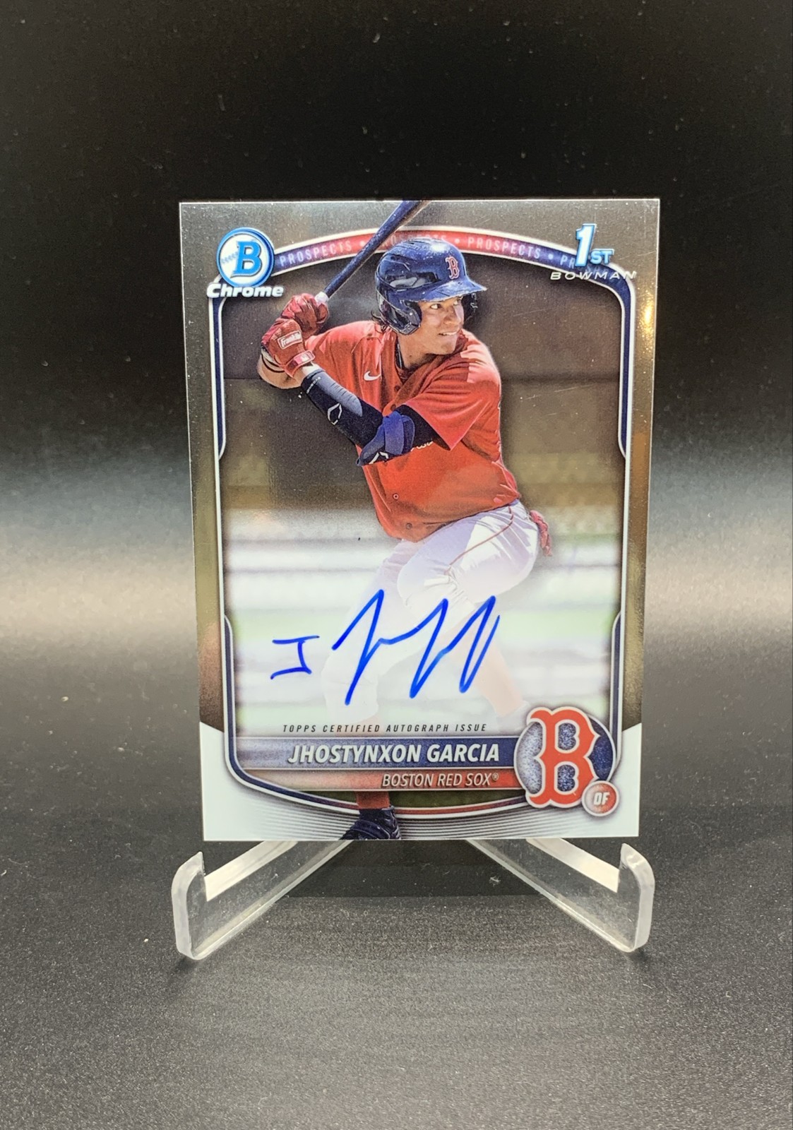 2025 Bowman Chrome Prospect Auto Jhostynxon Garcia #CPA-JGA