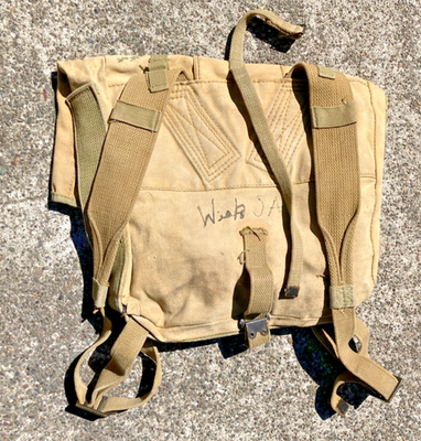 WW2 USMC US Marine Corps M41 M1941 Upper Field Pack Backpack Gear