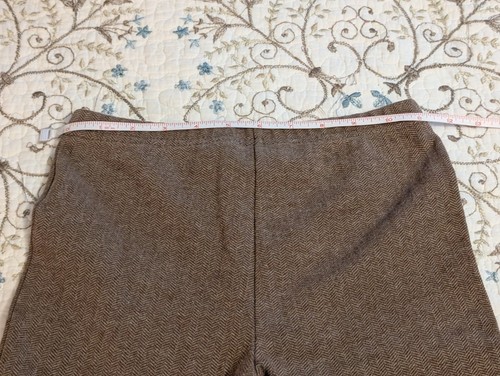 Polo Ralph Lauren Girls Riding Pant Equestrian Brown Style Legging Size M (8-10) - Picture 10 of 12