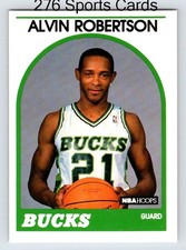 1989-90 NBA Hoops - Alvin Robertson #350
