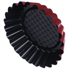  12 Pcs Egg Tart Moulds Baking Dishes for Oven Pan with Crust Shaper