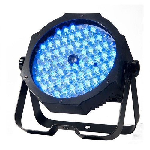 (4) Eliminator ADJ MEGA GO PAR 64E RGB+UV Par Wash Lights+DMX Controller+Fogger - Picture 2 of 12
