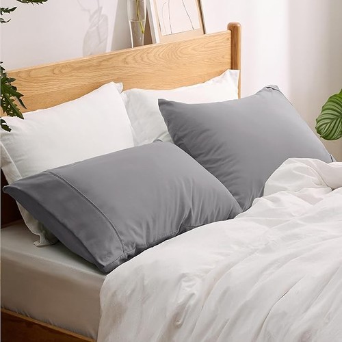 Pillow Cases Set of 4 Hotel Quality Soft Breathable Pillow Covers Ultra Soft - Picture 47 of 49