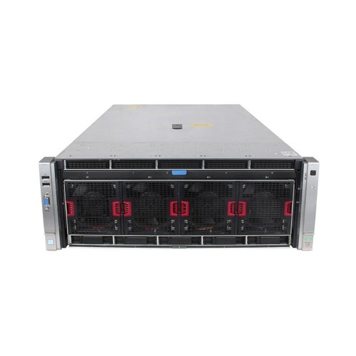 HPE ProLiant DL580 Gen9 5SFF Barebones: 4x Kühlkörper, 8x RAM Kassetten, P830i - Bild 2 von 4