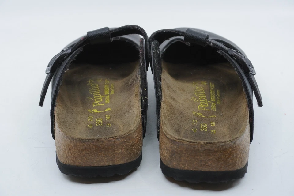 Zueco de plataforma Papillio de Birkenstock Boston - negro 40/9-9,5 Foto 4 de 4