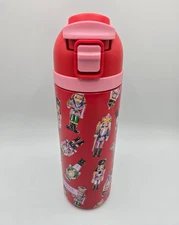 Simply Belle Simply Southern Nutcracker Christmas Red/Pink Insulated Tumbler24oz