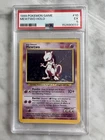 Pokémon Mewtwo TCG Holo Card 1999 Base Set #10/102 PSA 5