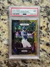 2024 MLB Panini Prizm PETE CROW-ARMSTRONG 1/3 ROOKIE Black Gold Chicago Cubs