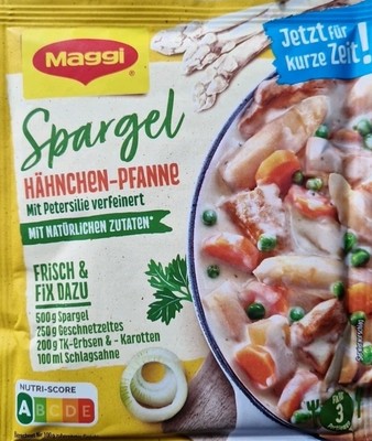 5 x Maggi Fix Spargel Hähnchen Pfanne mit Petersilie *Nur für kurze Zeit*