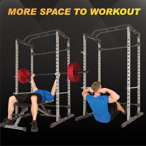 Reversible Pull-Up Bars Squat Rack - Strength Training - Picture 6 of 6