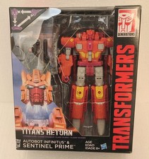 NEW TRANSFORMERS Titans Return SENTINEL PRIME & Autobot Infinitus Voyager class