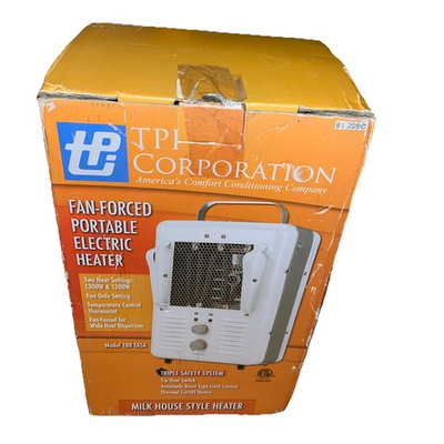 #ad Tpi Corporation Forced Air Portable Milk House Electric Heater $69.99