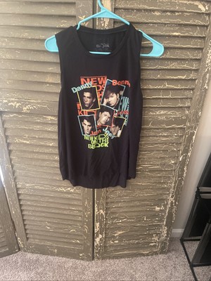 new kids in the block sleeveless t-shirt