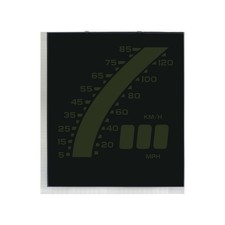 Display For 1985-1989 Chevrolet Corvette C4 Digital Cluster Speedometer Display For 1985-1989 Chevrolet Corvette C4 Digital Cluster Speedometer