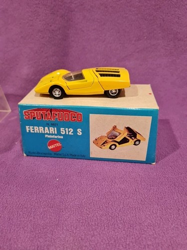 MATTEL MEBETOYS 6621 FERRARI 512 S SCALA 1:43 - Foto 3 di 6