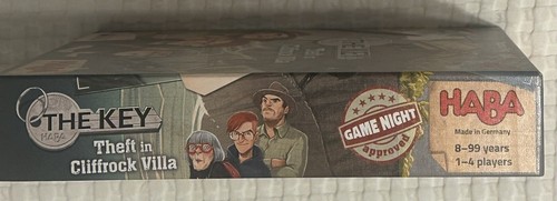 The Key: Theft In Cliffrock Villa Game HABA All Pieces Included Starter Level - Picture 4 of 4