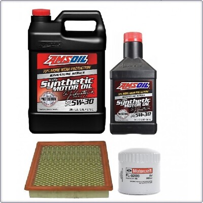 AMSOIL 5W30 ÖLFILTER LUFTFILTER FÜR FORD MUSTANG 2005 - 2010 4.0 2006 2007 2008