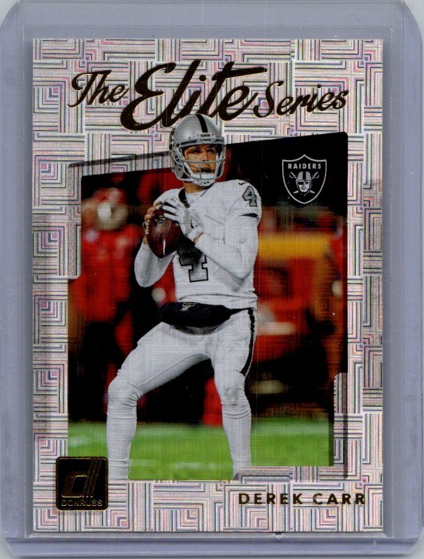 2017 Donruss #28 Derek Carr The Elite Series