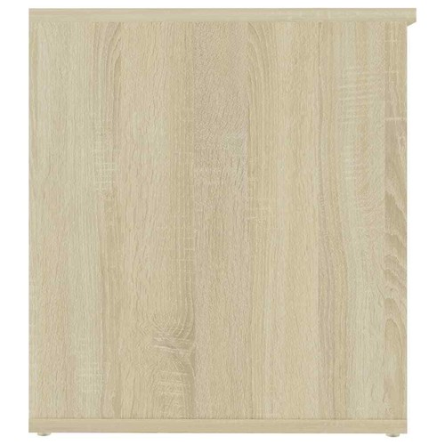 Storage Chest Sonoma Oak 84x42x46 Engineered Wood E3V1 - Picture 7 of 9