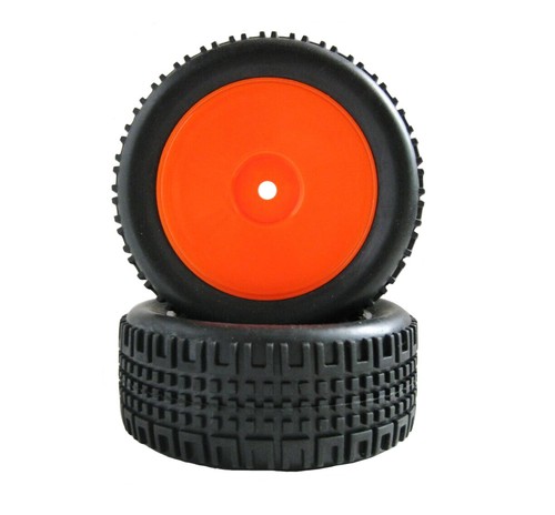 76mm Rubber Flat Rally Tire Wheel Rims 2P For HSP HPI 1/10 On-Road RC Racing Car - Picture 51 of 52