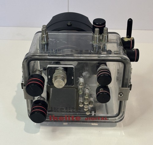 Ikelite Underwater Camera Housing Possibly for Canon G Series Untested AS IS - Bild 5 von 18