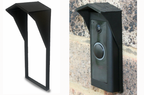 Rng Vdeo Doorbell Wred Ran Snow Sun Protecton Canopy Hood - Etsy