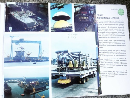 Vtg Rare Total LNG System A General Dynamics Concept GAS Floating Liquefaction - Picture 3 of 12