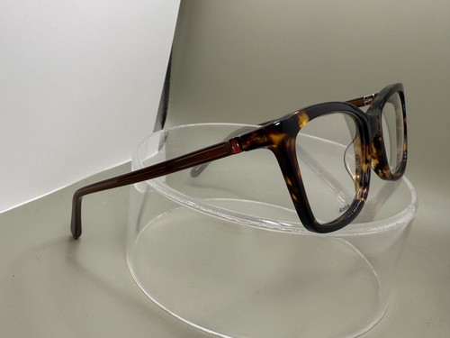 Nuevo KATE SPADE New York Cortina RRW 130 marrón tortuga marcos ópticos/estuche/tela - Imagen 13 de 15