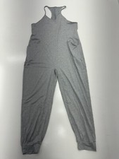 Shein Womens Grey Tank Pant Jumpsuit Size Medium