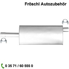 für Dodge Nitro 2,8 3,7 4,0 CRD V6 4WD Mitteltopf Auspuffanlage mit Anbausatz k*