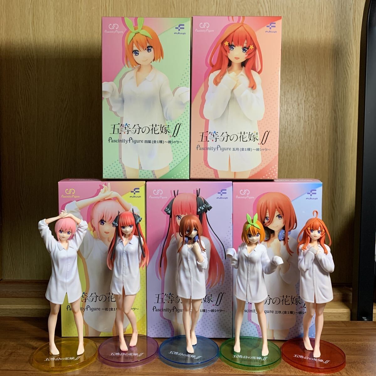 The Quintessential Quintuplets Fascinity Figure His Shirt Ver Set