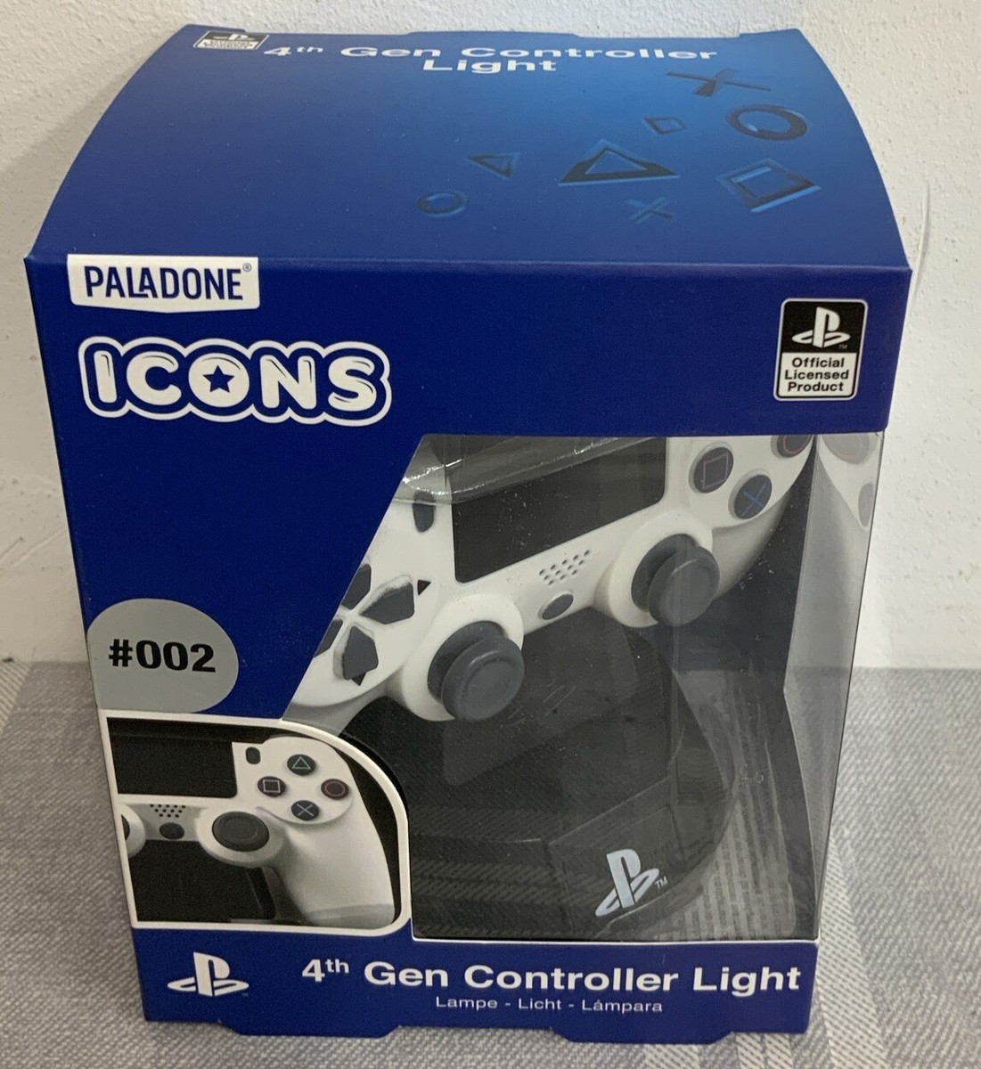 希少　PALADONE 4th Gen Controller Light Paladone Playstation 4th Gen Multi-Colour Icon Controller Light