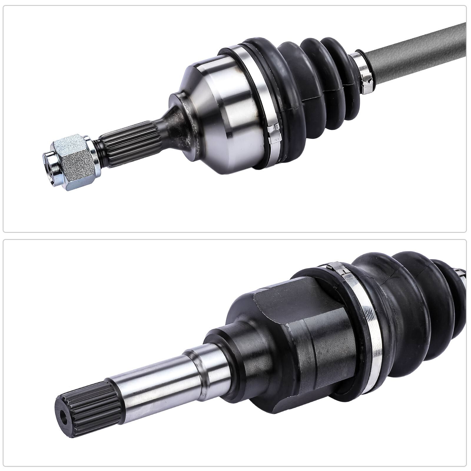 Lot 2 Arbres De Transmission Avant RC Pour SCY 16101 16102 16103 16201 – 1/16 – Acier Et PA – 78 Mm – Facile à Installer