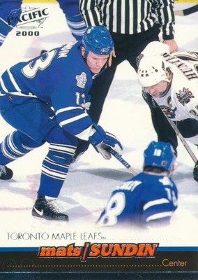 1999-00 Pacific #416 MATS SUNDIN - Toronto Maple Leafs