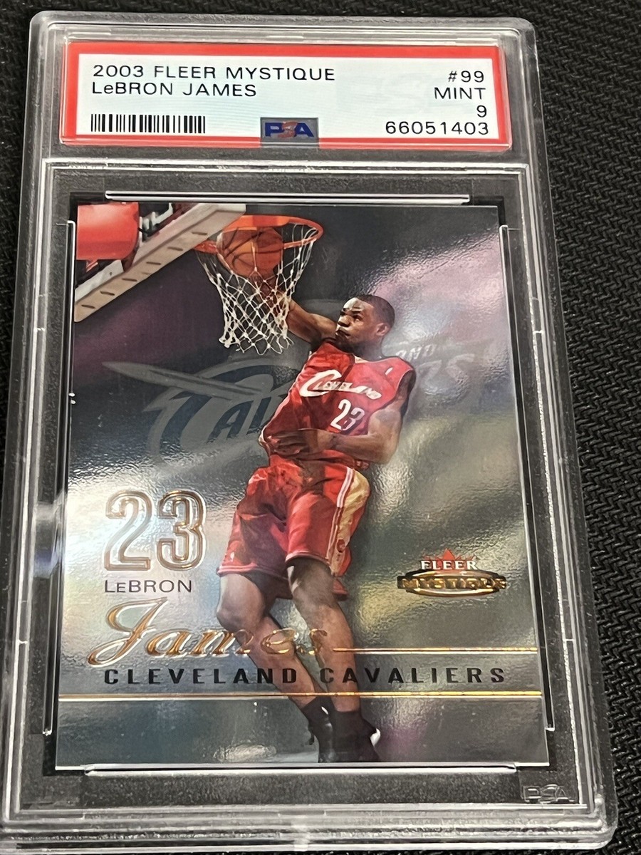 2003-04 Fleer Mystiqus LeBRON JAMES Rookie #99 328/999