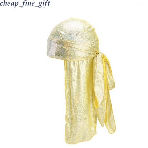 Unisex Durag Bandana Bufanda Hombres Mujeres Sombrero doo du trapo cola larga envoltura gorras - Imagen 12 de 12