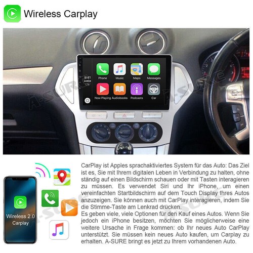 2+32GB Autoradio für Ford Mondeo MK4 2007-2010 WIFI BT CarPlay Navigation GPS - Bild 5 von 11